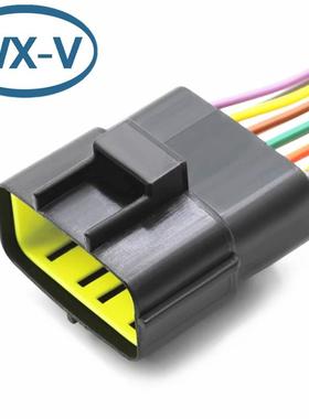 174636YJE-3-2线束17466-2公母1746612汽车防水连接线器束插头DJ7