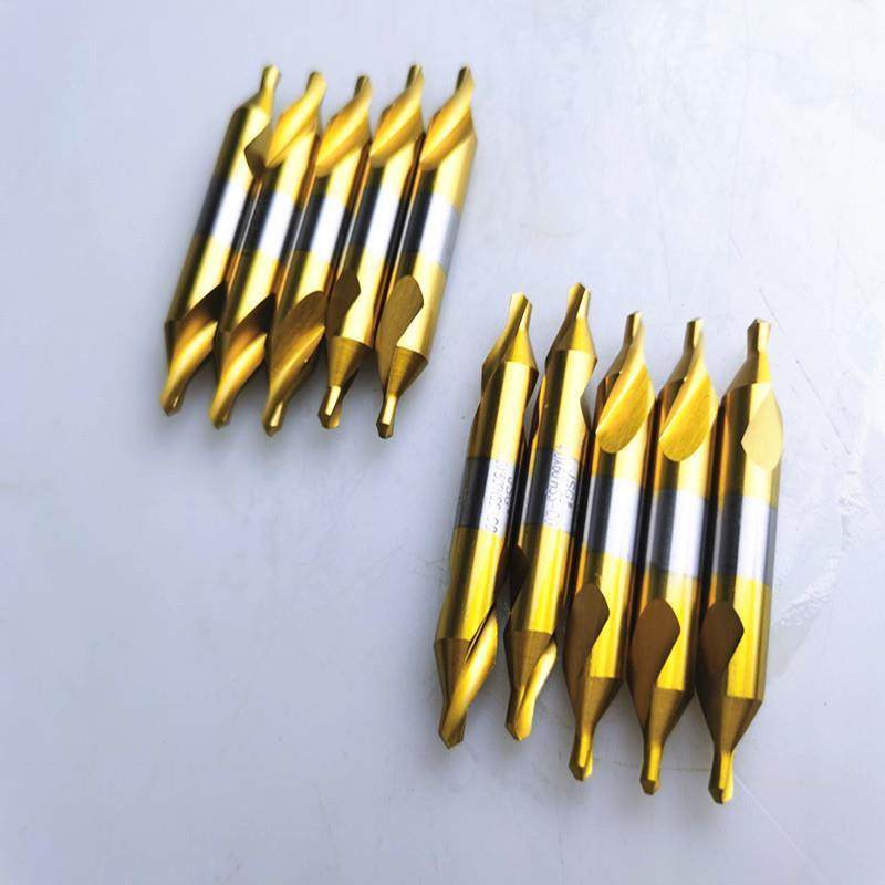 高精声JSG含钴涂层中心钻FOQm35速钢黄镀钛不钢锈用A1A2A3A4A5厂