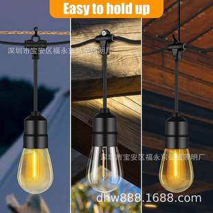 低压S14灯丝球泡 新款 防水款 球POY 饰 球14跑马灯 装 S14泡S泡