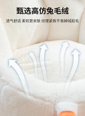 大白鹅懒人沙发豆榻榻305米生小卧袋室看书娱乐女儿懒童沙发人椅