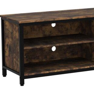 厂家直客销美式架复电视柜电视古支带可调节储物ERW柜带线孔厅卧