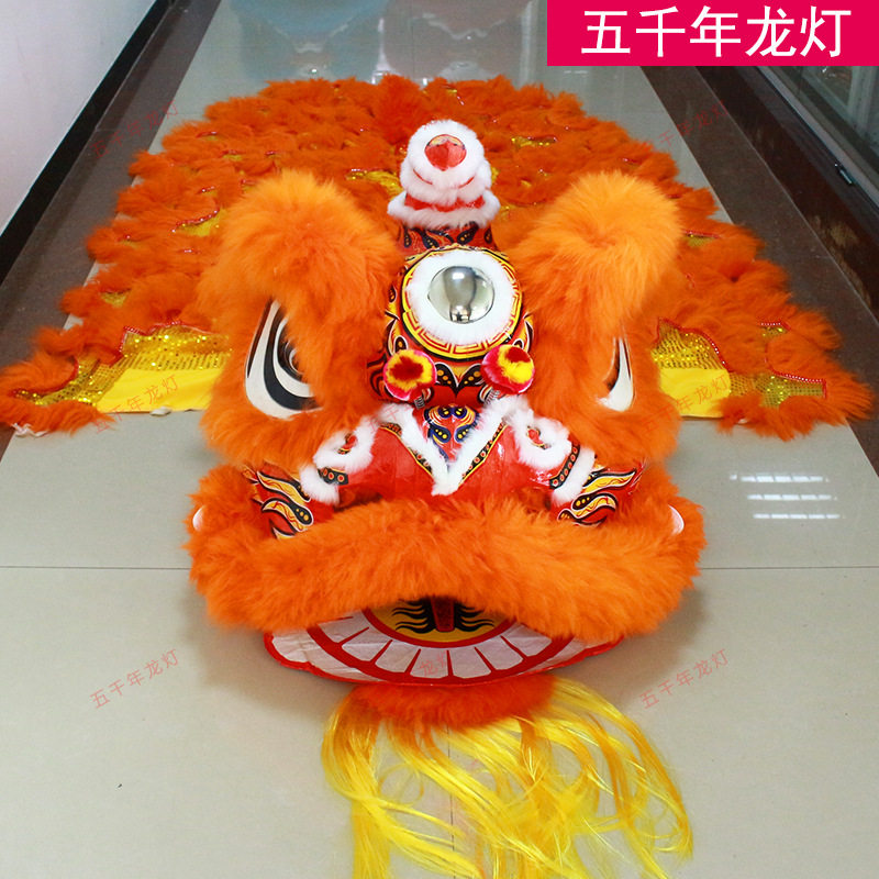 南狮羊毛南狮醒狮舞龙道具