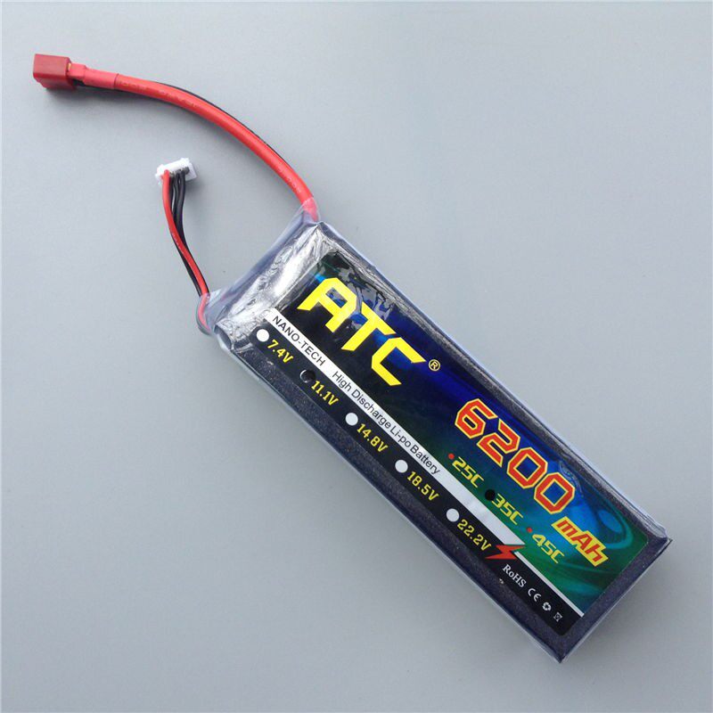 航模电池 遥控车 船2S 3S锂电池 3500  4500 5200 6200mah 毫安