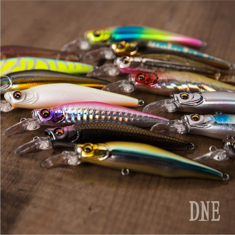 DNE去路亚饵八神路亚饵75S 85S沉水米诺假饵淡水翘嘴鲈鱼拟饵悬浮