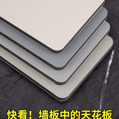 金属碳晶板护墙板竹木纤维实芯木饰面板集成墙板装饰板扣板吊顶墙