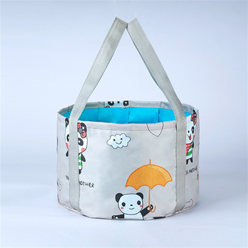 便携式可折叠学生宿舍水盆旅行用泡脚袋旅游洗衣盆洗脸盆洗脚水桶