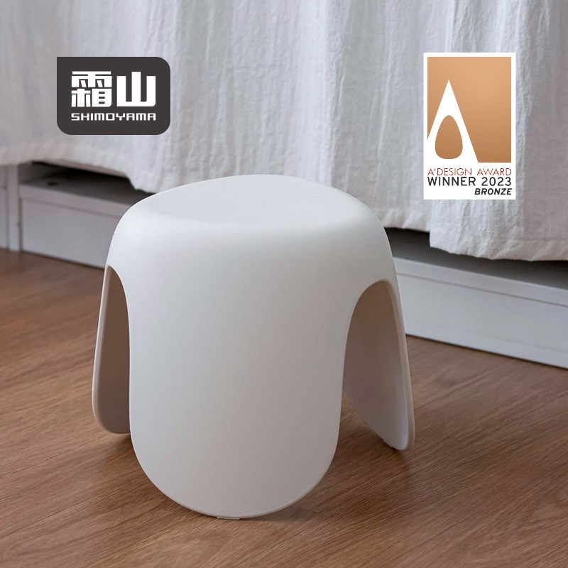 霜山儿童塑料小凳子加厚家用奶油风防滑小板凳矮凳胶凳换鞋凳