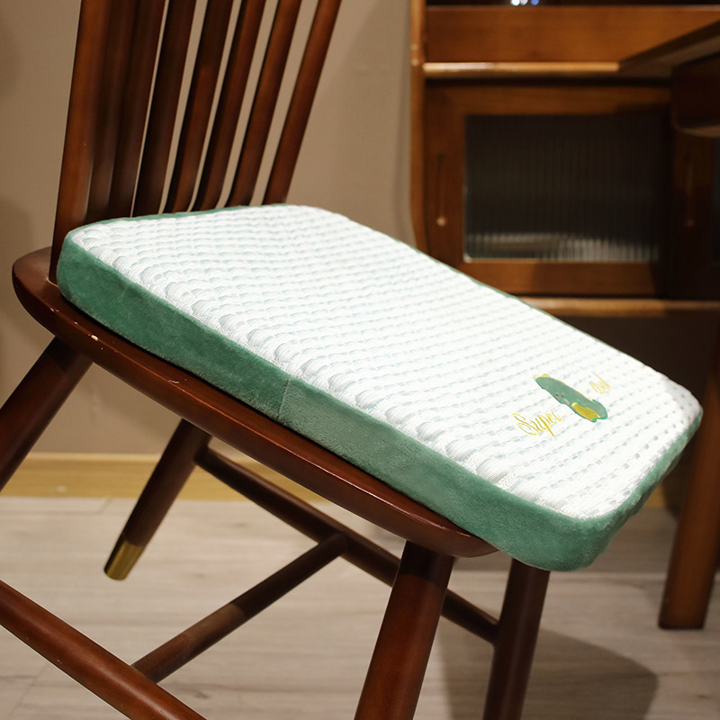 记忆棉坐垫椅子垫办公室久坐冰豆豆屁股垫子学生宿舍汽车座垫夏季