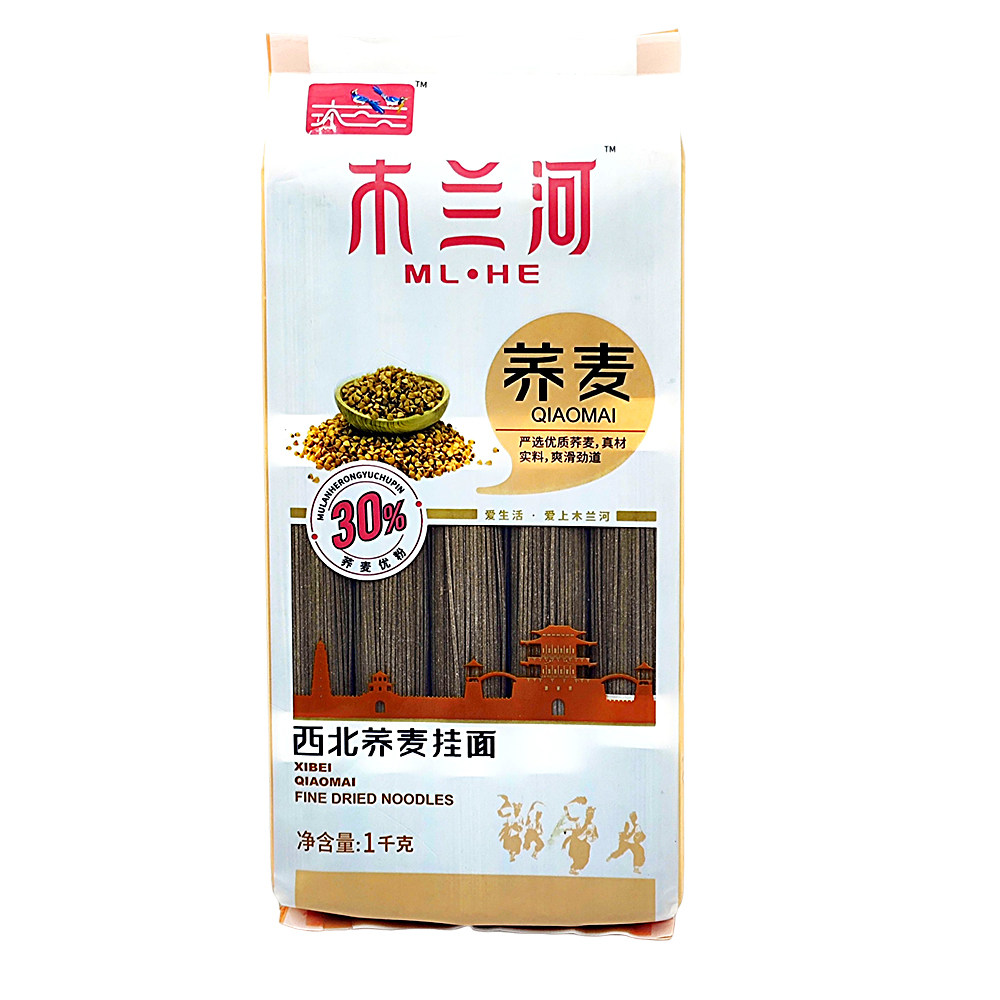 木兰河西北荞麦挂面1kg营养挂面