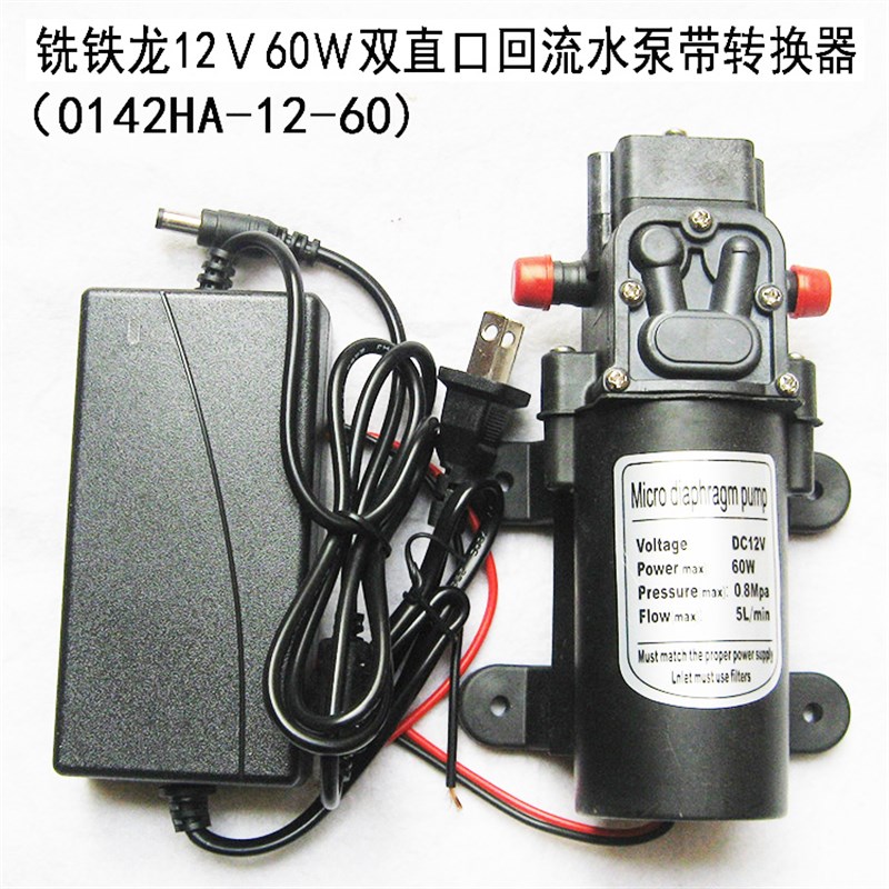 直流V电动高压微小型家用全自动自吸增压车载智能洗刷车抽水泵