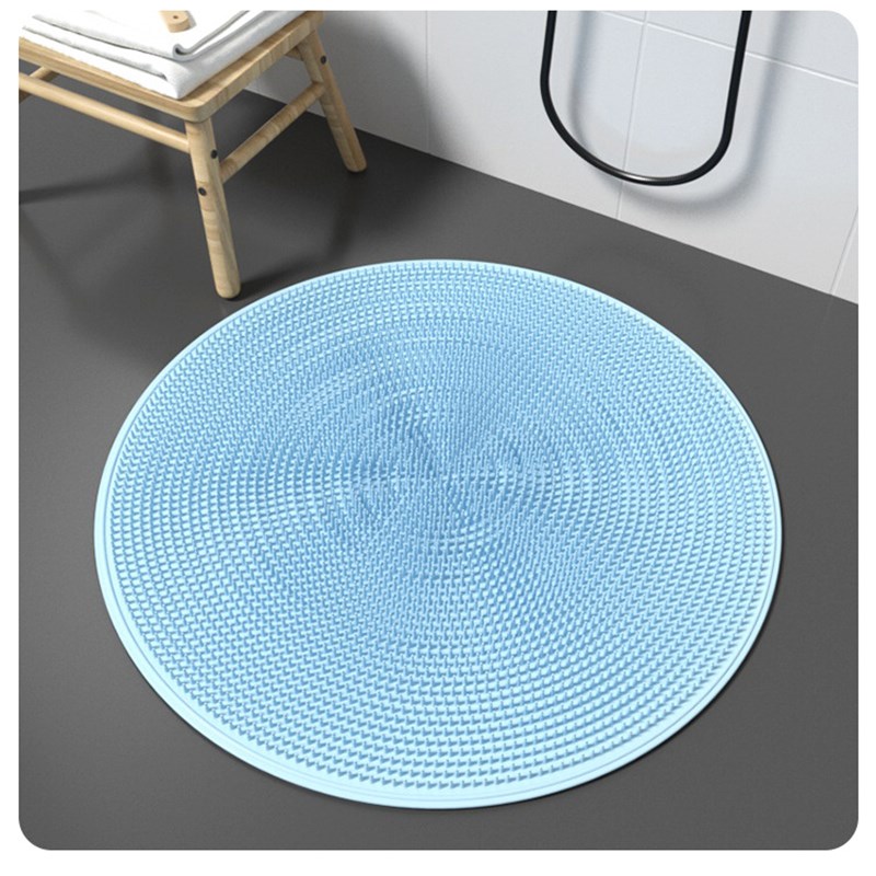 搓背搓澡特大号浴室硅胶搓脚按摩垫浴室防滑垫洗澡贴墙擦背地垫