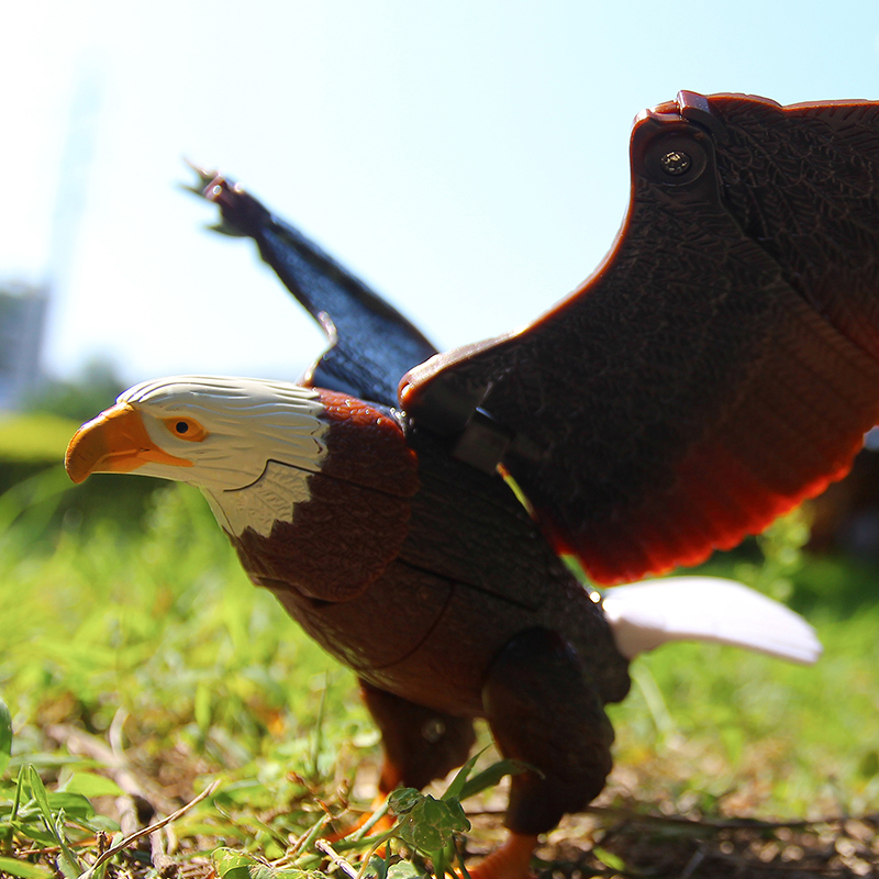 变形机战奇兵动物老鹰大象狮子白老虎熊猫益智变形机器人