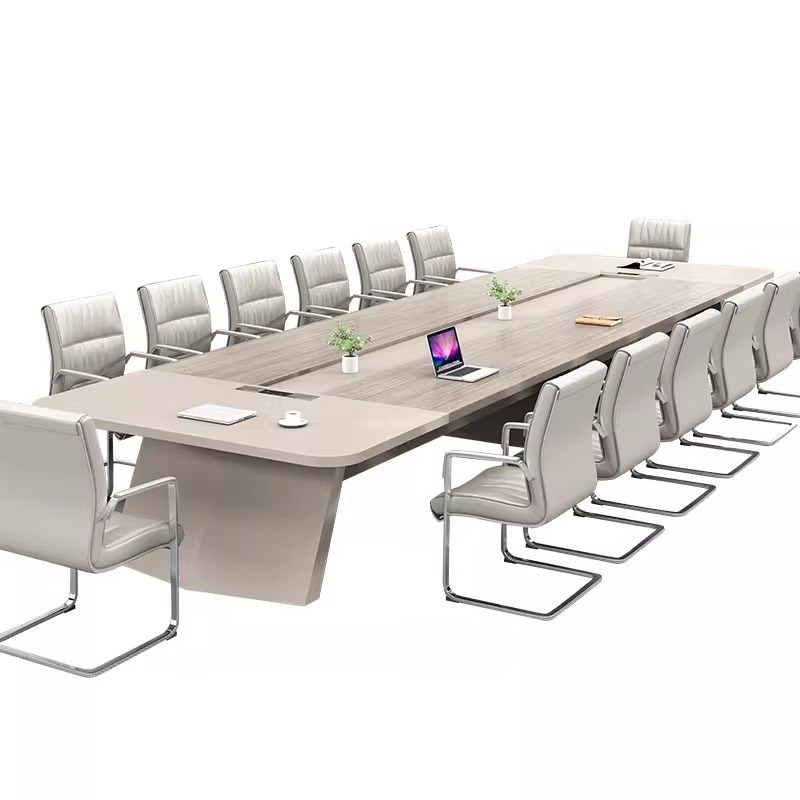 办公桌会议桌长条桌简约大型板式创意长方长桌办公培训桌椅