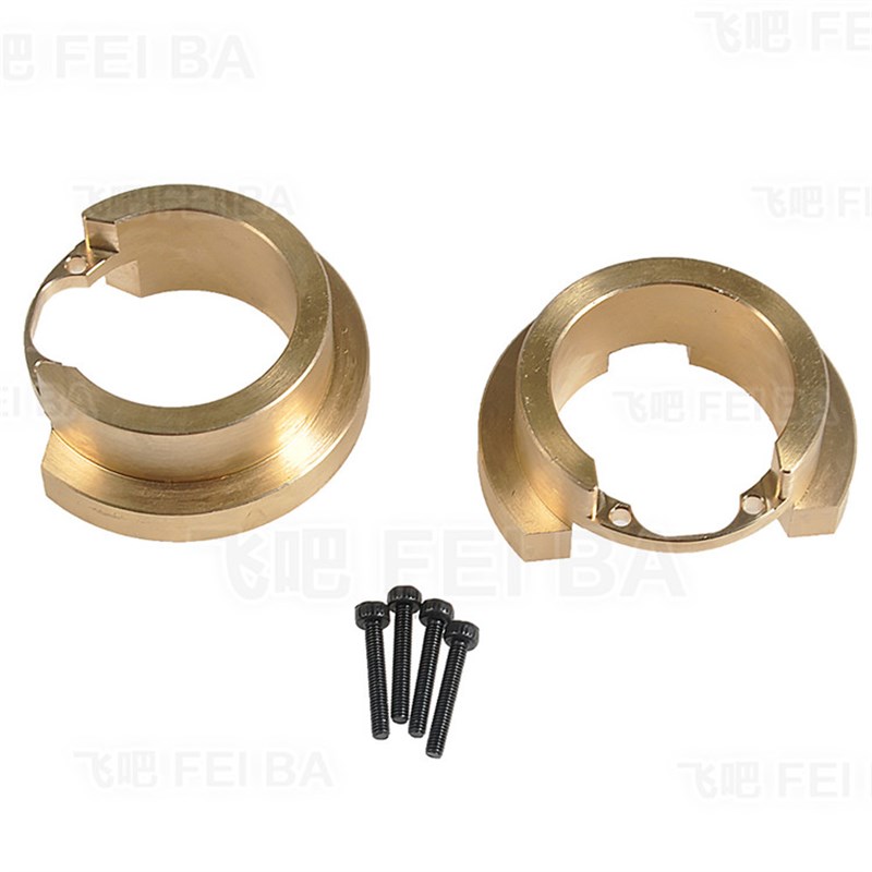 TRX TRX 攀爬车桥边黄铜配重块 桥边转向配重 前后通用 单边82g