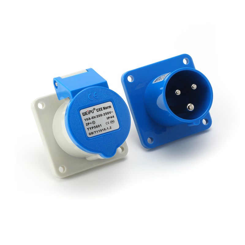 威浦演出灯光音响硅箱TYP231工业航空插头连接器1芯IP防水溅