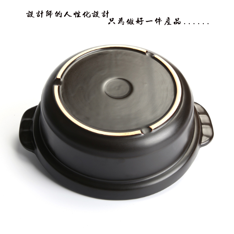 砂锅煲汤明火耐高温 陶瓷家用饭店通用煲 电磁炉砂锅炖汤火锅