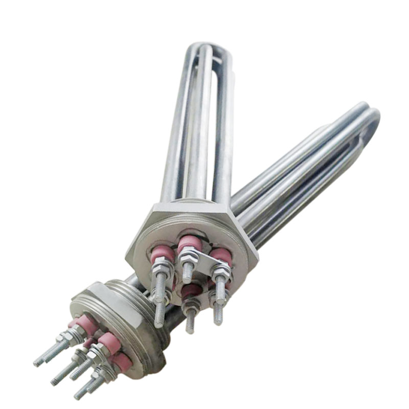 DN锅炉电热棒大功率工程水箱加热管不锈钢导热油电热管3V