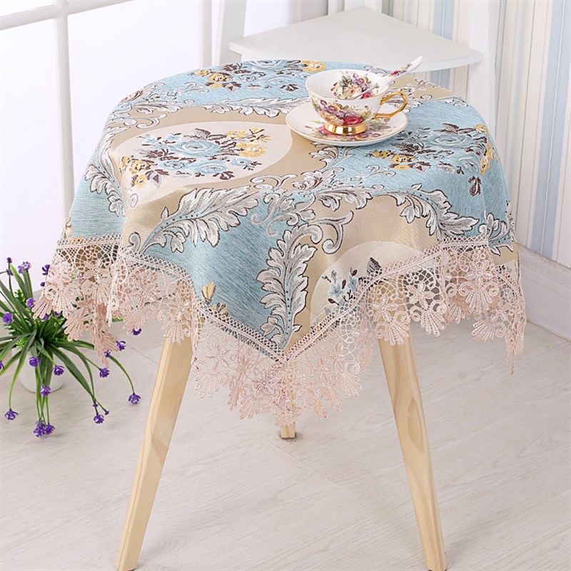 桌布长方形正方形圆桌桌布欧式餐桌布台布茶几布盖巾布艺方桌桌布