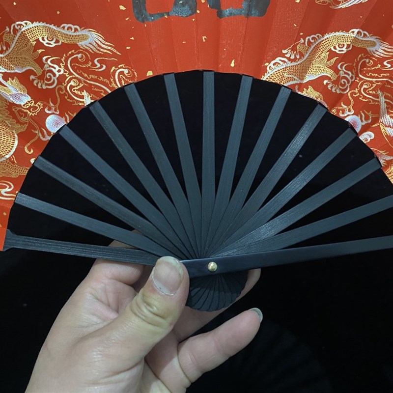 喜扇婚礼结婚新娘书法定制摺扇团扇手写毛笔定制古风中式汉服题字