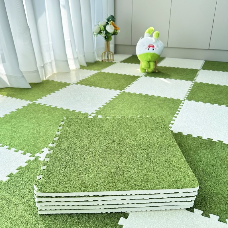 耐脏短绒地毯客厅卧室满铺房间床边拼接地垫宿舍全铺可裁剪可水洗