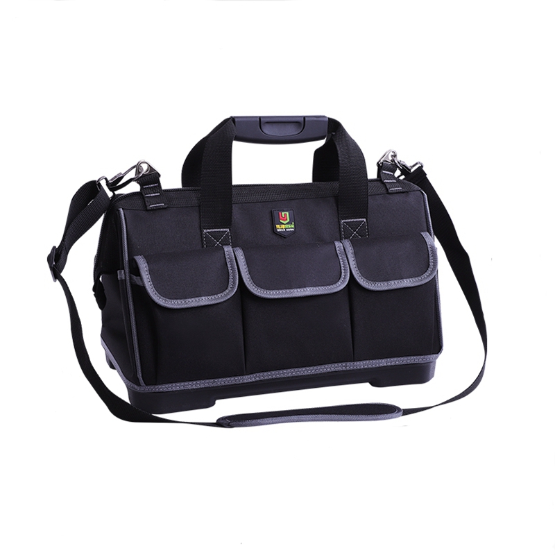 易乐奇电工工具包手提工地木工工具袋多功能维修安装工具包塑胶底