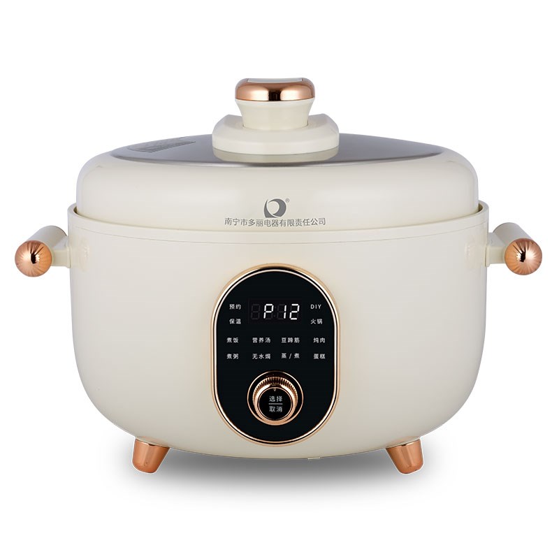 多丽YBW-0(Q1)鸳鸯电压力锅胆L大容量家用高压锅多功能