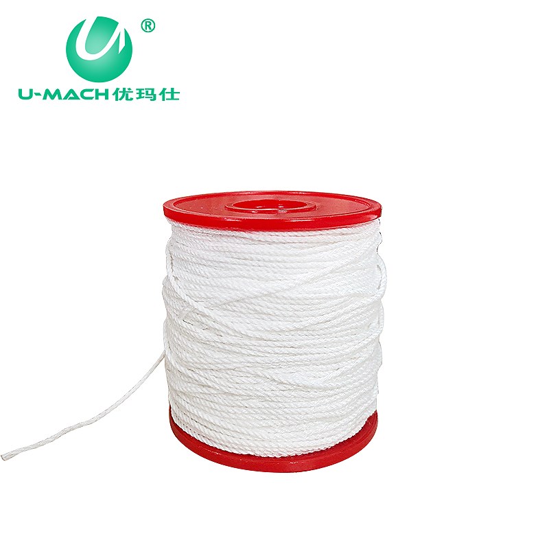 优玛仕装订棉线蜡线财务装订机使用耗材 0*0mm 米白色一卷装结实