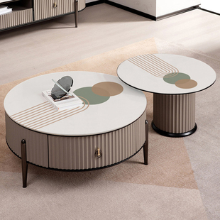 免洗小圆桌桌布防油防水皮革餐桌垫茶几桌面垫布圆形桌垫大圆台布