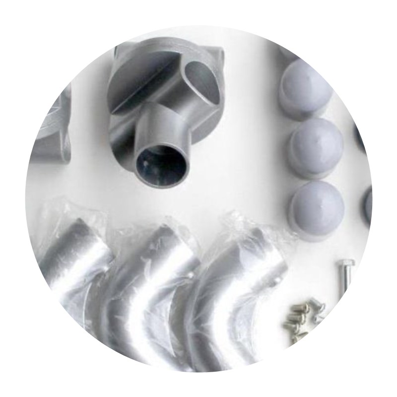 晾衣架配件铝合金接头配件全X型落地晾衣架X型转轴维修件