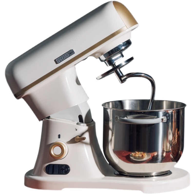 柏翠Q7专业厨师机家用7升大容量和面商用揉面鲜奶机奶油打蛋料理