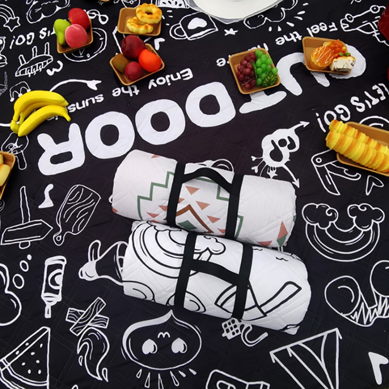 铝箔底超声波野餐垫加厚帐篷地垫露营垫子便携草坪垫沙滩野炊布垫