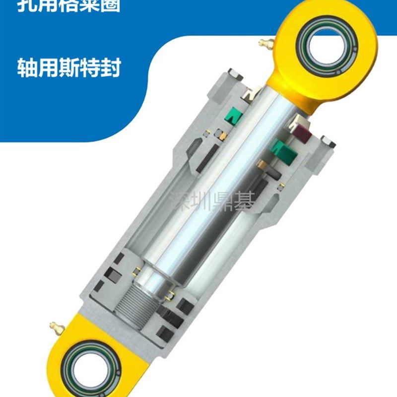 754聚氨酯PU格莱圈STD140 145 150 160 180 190 200 185*6.3 8.1