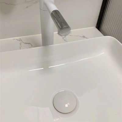 洗手盆漏水塞防臭洗脸盆水池塞子台盆芯通用陶瓷弹跳下水器按压式