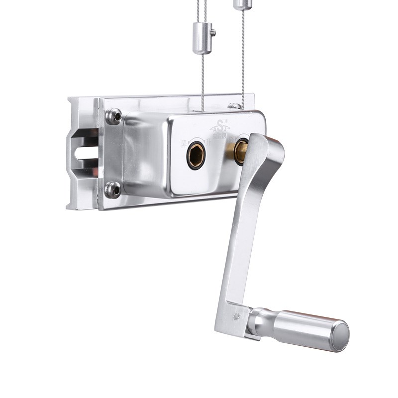 艾尚居晾衣架手摇器升降手动晒衣架晾衣杆阳台手摇凉衣架配件通用