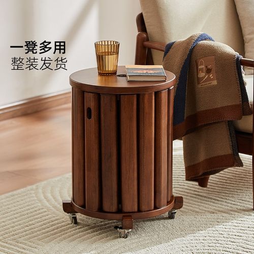 绿朵实木叠叠乐圆凳家用可叠放组合茶几凳餐桌椅备用凳子叠叠乐凳