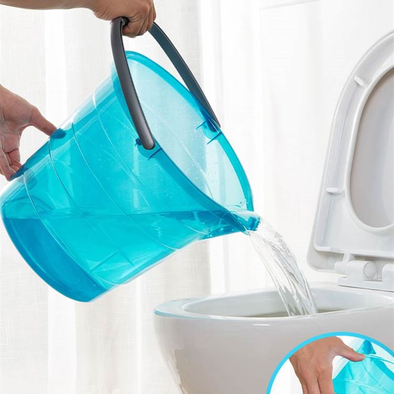 塑料桶加厚耐用大桶圆形小水桶小号浇花圆桶家用手提储水桶子