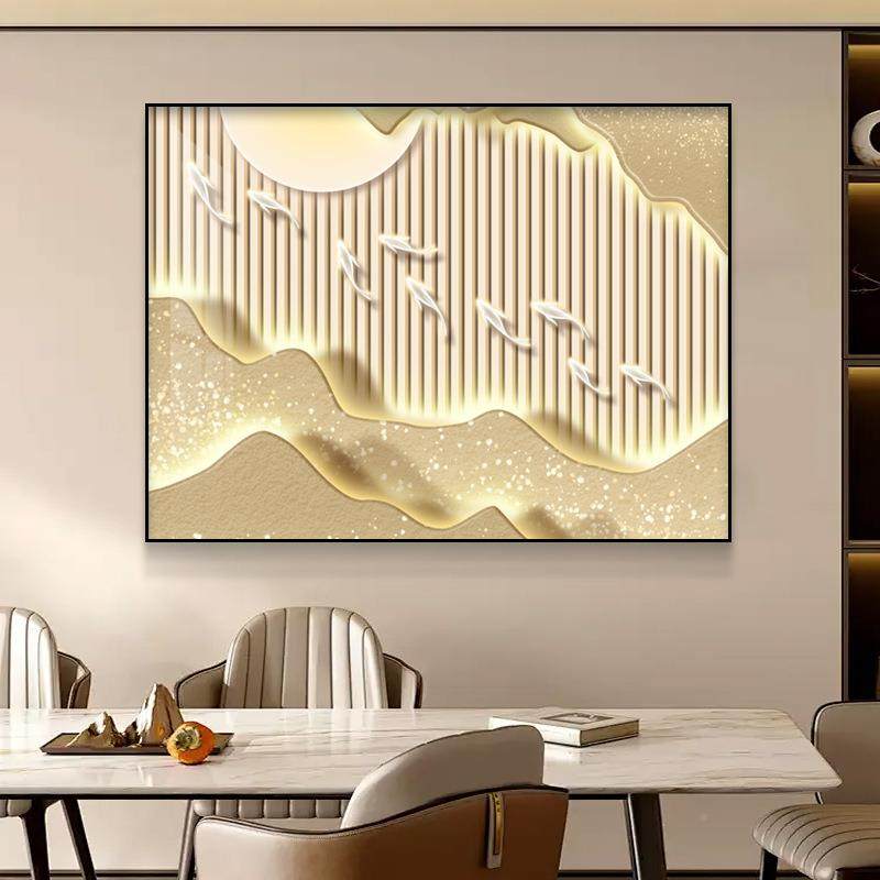 数字箱画装饰画电油表加长墙画GCN葫芦铝合金挂画电面表箱遮挡挂