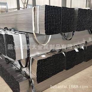 河北Q91075镀锌铁管矩1钢管薄壁黑大皮管户外家具棚用形镀锌圆管