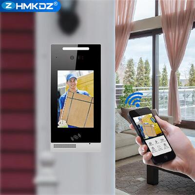 智慧区IP网络云可视对讲高门社铃小区层住宅智MK-AZZJ8能人脸识门