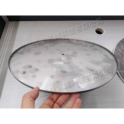 DiskedeOXKwrppi不ngmachine锈钢圆盘卷边机a圆桌g底板翻边机