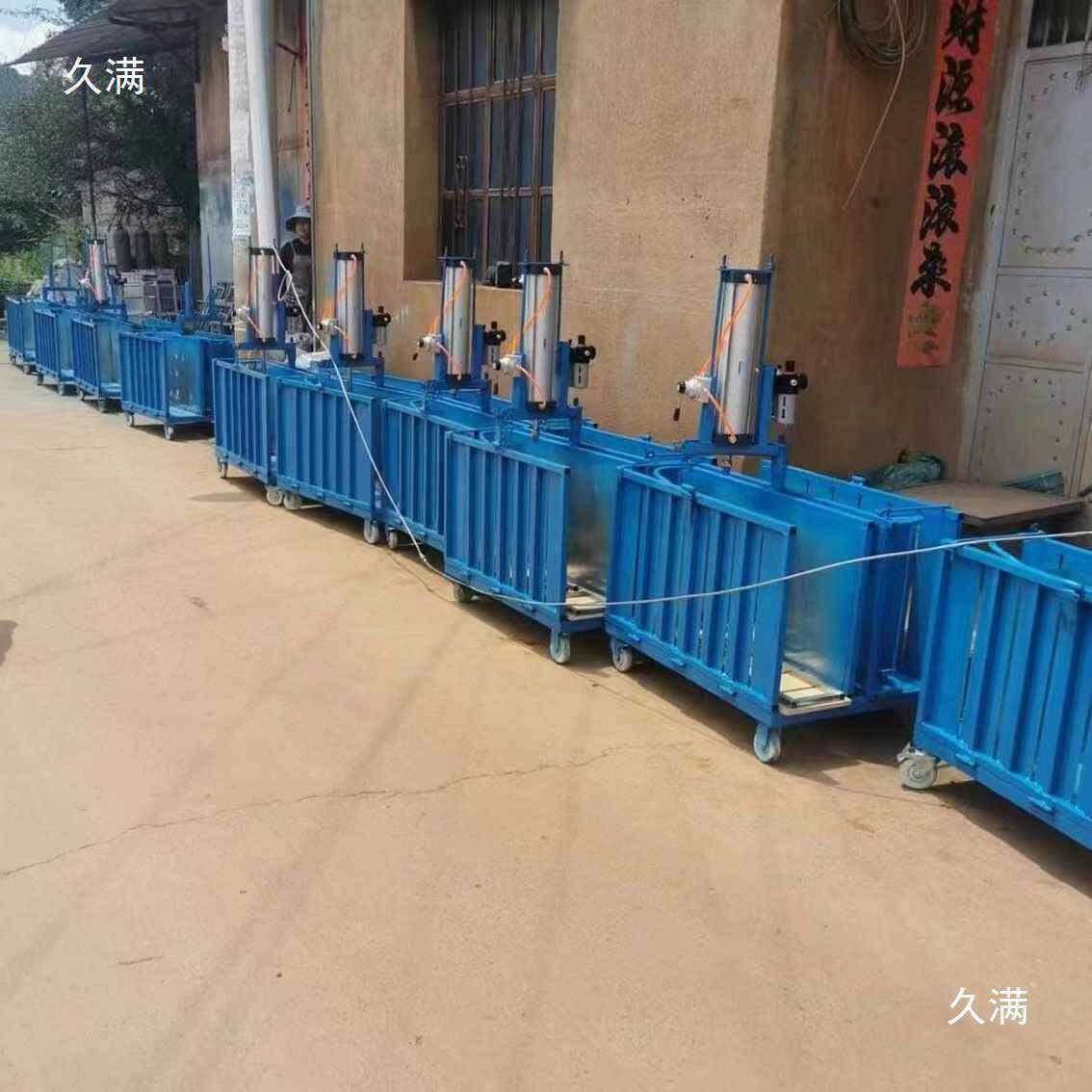 烤烟打捆机滑打机包机箱子包泵双箱气动气空压机全套动可推KRQ压