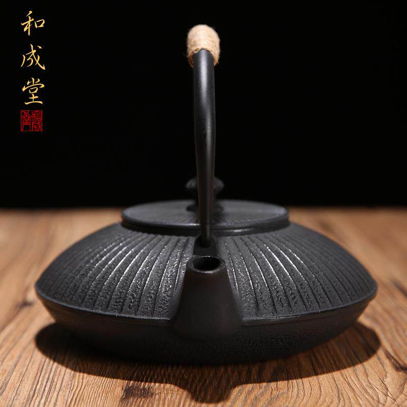 南老壶铁壶手工铸铁生铁部壶电陶炉煮水壶泡茶壶RO-101套装