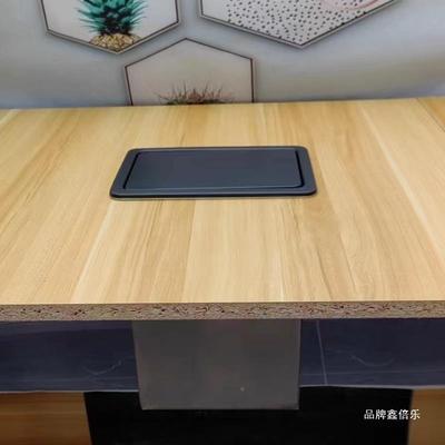 不钢洗手台嵌入式垃圾盖用厨房大理石台BTF面内嵌垃家锈圾桶翻盖