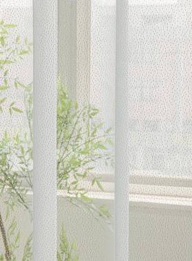 智能动动梦幻帘窗帘垂手直帘竖AST百叶纱帘遥控款电电机客厅轨道