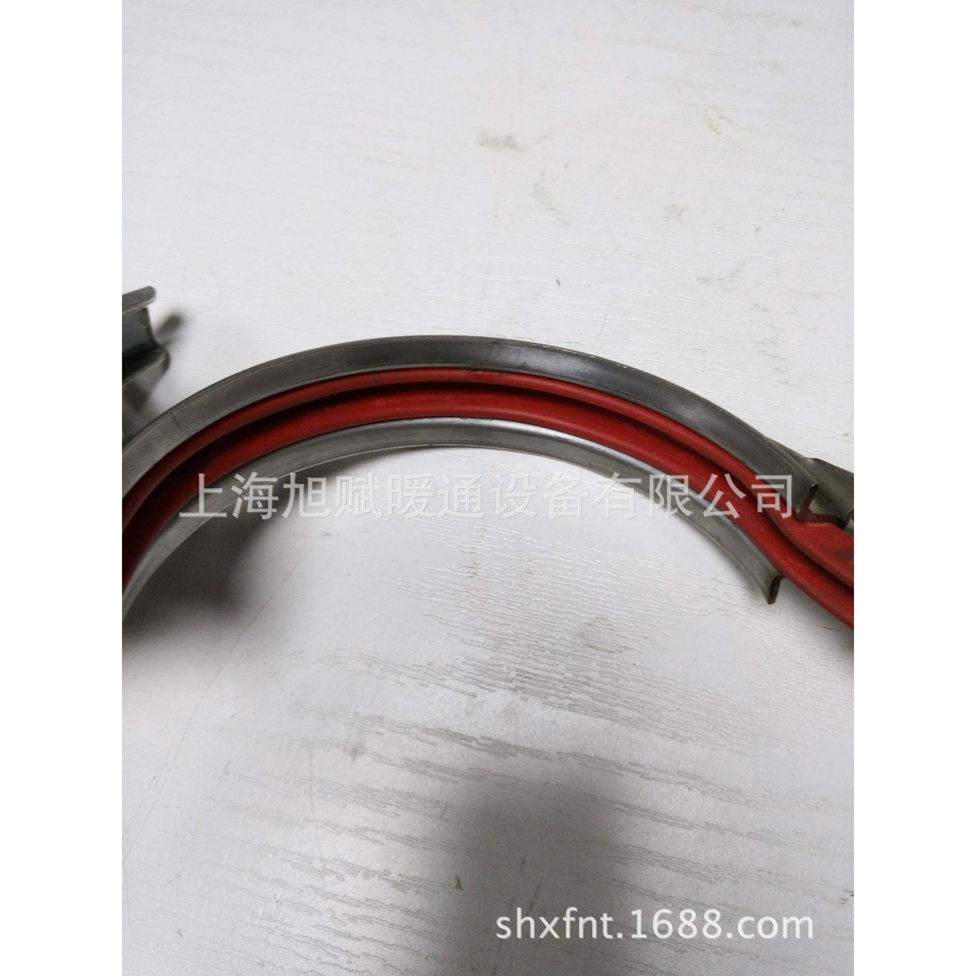 不锈钢风管卡箍风管箍手压箍快速管箍不锈钢抱镀卡直径100m锌卡箍