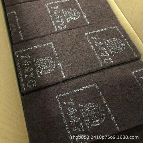 现76*9英寸447c工业洁布6*9尼龙擦拭布打磨镀电货拉丝去毛百刺木