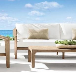 户外台发庭沙院花园907露台防水防晒柚木具组合室外阳进口柚木沙