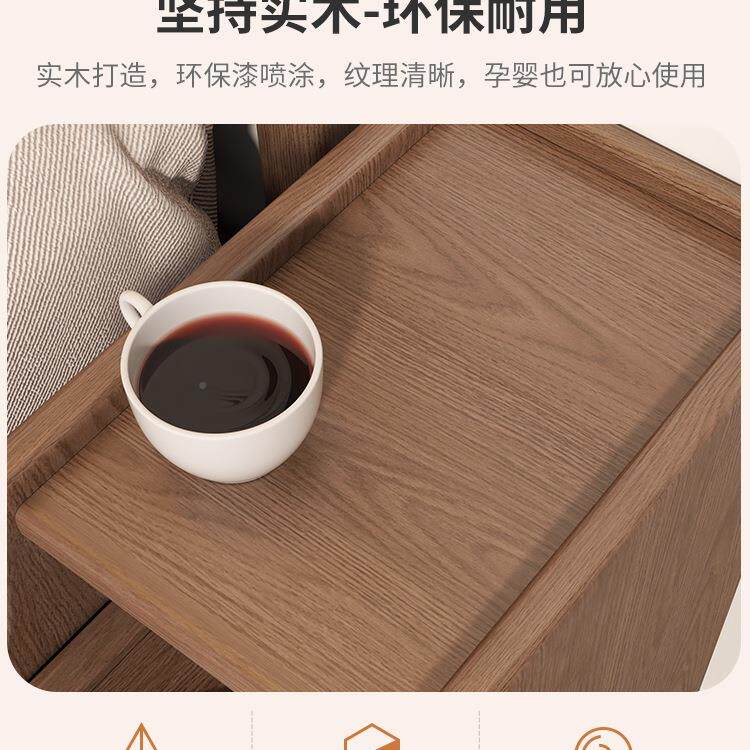 木实床985头迷你小床型极窄边柜柜超窄20公分30cm窄边夹缝小柜子