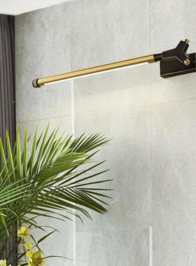 镜前灯ed卫生间镜30665柜专梳妆台妆补光灯免打l孔化镜子灯用光条