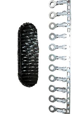 KTS连带接只线片O型32A橫带0.3厚地环连700.0一卷圆型端子橫OT3.2